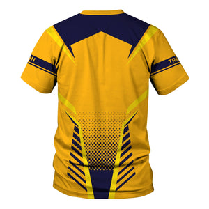 Railspirit Personalized Chesapeake and Ohio Railway T Shirt Unisex C&O Train Shirt All Over Print