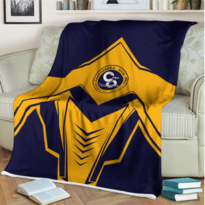 Railspirit Chesapeake and Ohio Railway Blanket Railway Trainspotter Style C&O Blanket Gift Idea For Foamers