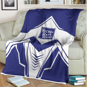 Railspirit New York, Chicago and St. Louis Railroad Blanket Railway Trainspotter Style Nickel Plate Road Blanket Gift Idea For Foamers