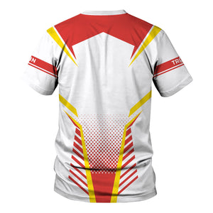 Railspirit Personalized Chicago, Rock Island and Pacific Railroad T Shirt Unisex Rock Island Railroad Train Shirt All Over Print