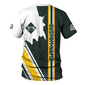 Railspirit Personalized Youngstown & Southern Railroad T-Shirt All Over Printed Unisex Shirt