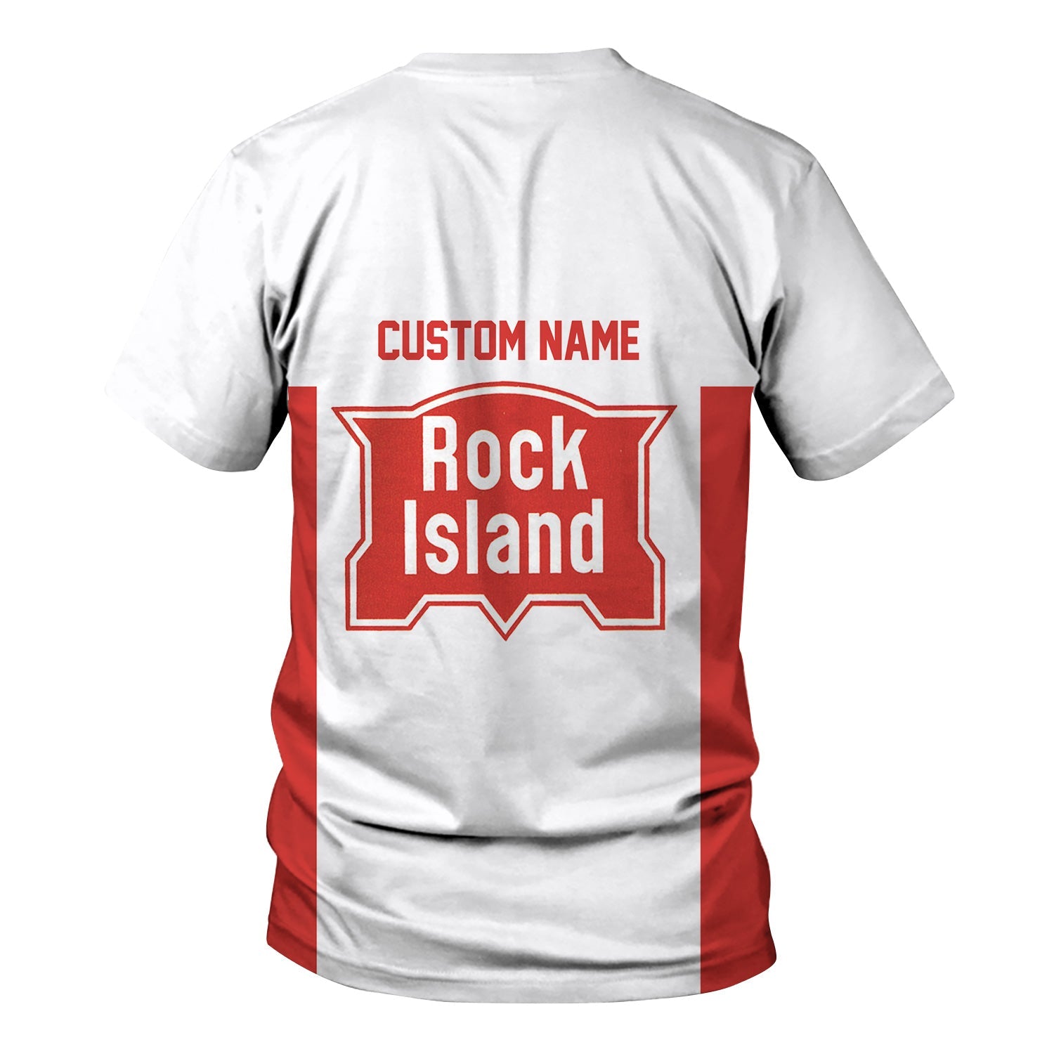 Railspirit Custom Name Chicago, Rock Island and Pacific Railroad T Shirt Yes I Need All Those Train Rock Island Railroad Printed Shirt