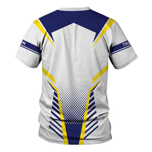 Railspirit Personalized B&O Great States Railroad T Shirt Unisex Train Shirt All Over Print