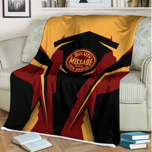 Railspirit Personalized Duluth, Missabe, & Iron Range Railroad Blanket Strong Line Train Blanket Gift Idea For Train Lover