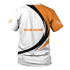 Railspirit Personalized BNSF Railway T-Shirt Unique Graphic Style Shirt For Train Enthusiasts