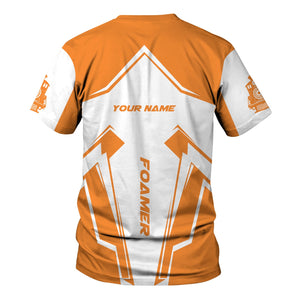 Railspirit Personalized BNSF Railway T-Shirt Railway Trainspotter Style Shirt Gift Idea For Foamers