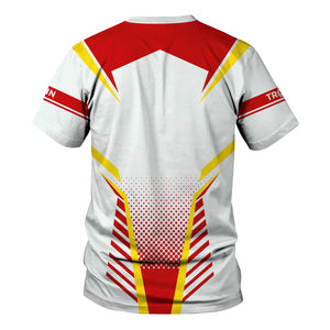 Railspirit Personalized The Chief Santa Fe Railroad T Shirt Unisex Train Shirt All Over Print