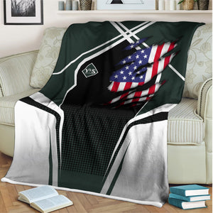 Railspirit Personalized Youngstown & Southern Railroad Blanket American Vintage All Over Printed Blanket