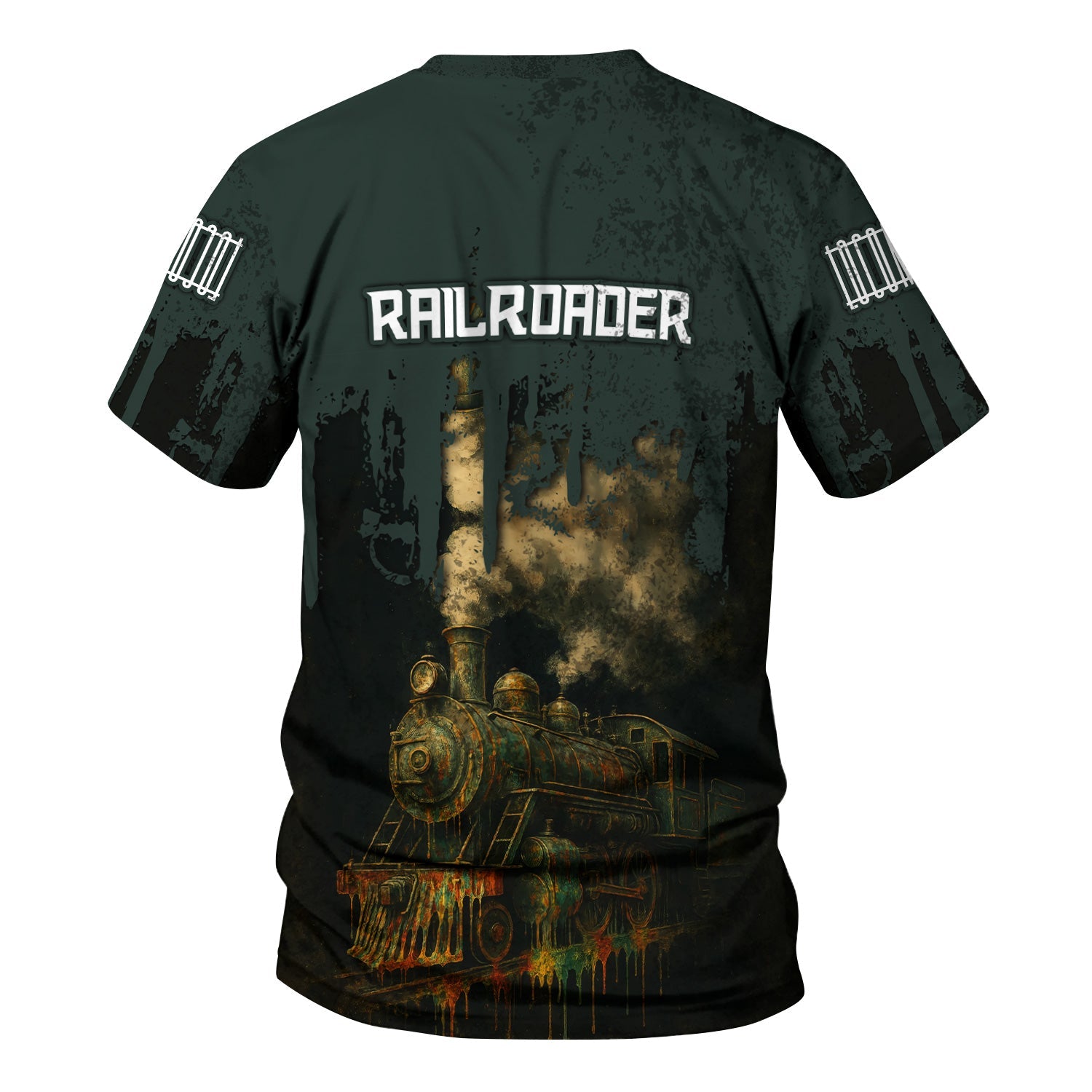 Railspirit Personalized Youngstown & Southern Railroad T-Shirt Vintage Train Art Style Shirt For Locomotive Fans