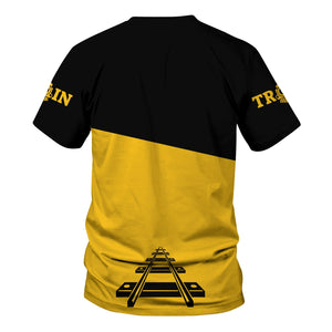 Railspirit Personalized Richmond, Fredericksburg And Potomac Railroad T Shirt One Track Mind Unisex Train Shirt Gift Idea For Train Lover