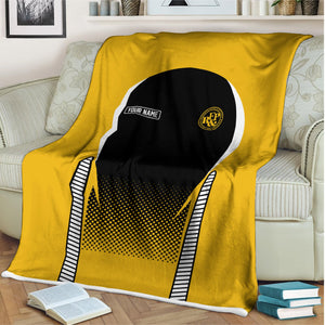 Railspirit Personalized Richmond, Fredericksburg And Potomac Railroad Blanket Train Blanket Gift Idea For Train Lover