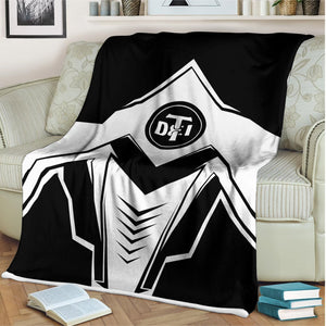 Railspirit Detroit Toledo And Ironton Railroad Blanket Railway Trainspotter Style Blanket Gift Idea For Foamers