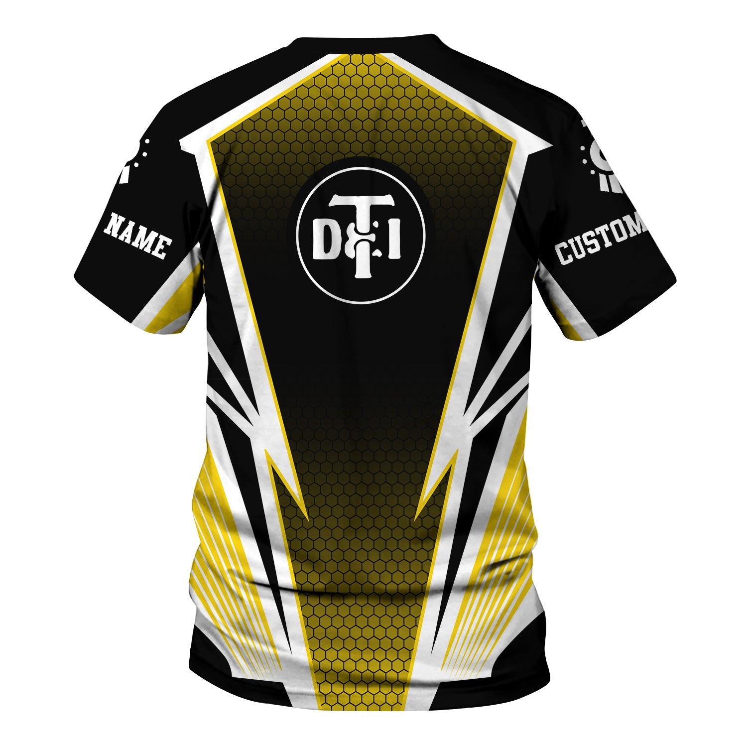 Railspirit Personalized Detroit Toledo And Ironton Railroad T-Shirt Lightning Graphic Style Shirt Gift Idea For Train Lover