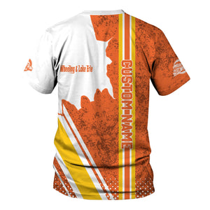 Railspirit Personalized Wheeling And Lake Erie Railroad T-Shirt All Over Printed Unisex Shirt