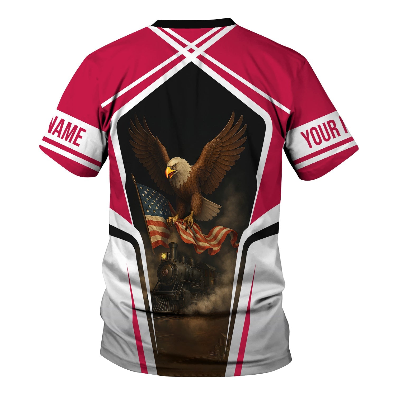 Railspirit Personalized Durango And Silverton Narrow Gauge Railroad T Shirt American Eagle Vintage Train Shirt