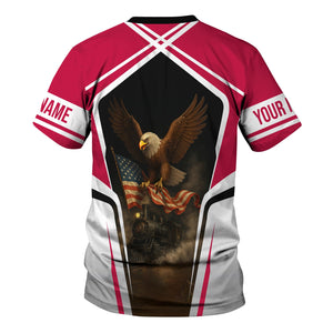 Railspirit Personalized Durango And Silverton Narrow Gauge Railroad T Shirt American Eagle Vintage Train Shirt