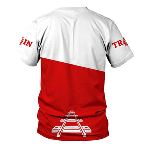 Railspirit Personalized Monongahela Railroad T Shirt One Track Mind Unisex Train Shirt Gift Idea For Train Lover