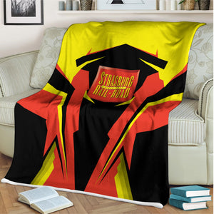 Railspirit Personalized Strasburg Railroad Blanket Strong Line Train Blanket Gift Idea For Train Lover