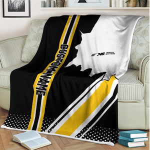 Railspirit Personalized Norfolk Southern Railway Blanket Vintage All Over Printed Blanket