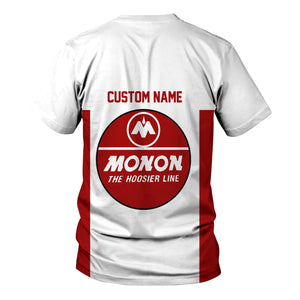 Railspirit Custom Name Monon Railroad T Shirt Yes I Need All Those Train Printed Shirt