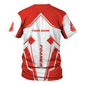 Railspirit Personalized Canadian National Railroad T-Shirt Railway Trainspotter Style Shirt Gift Idea For Foamers