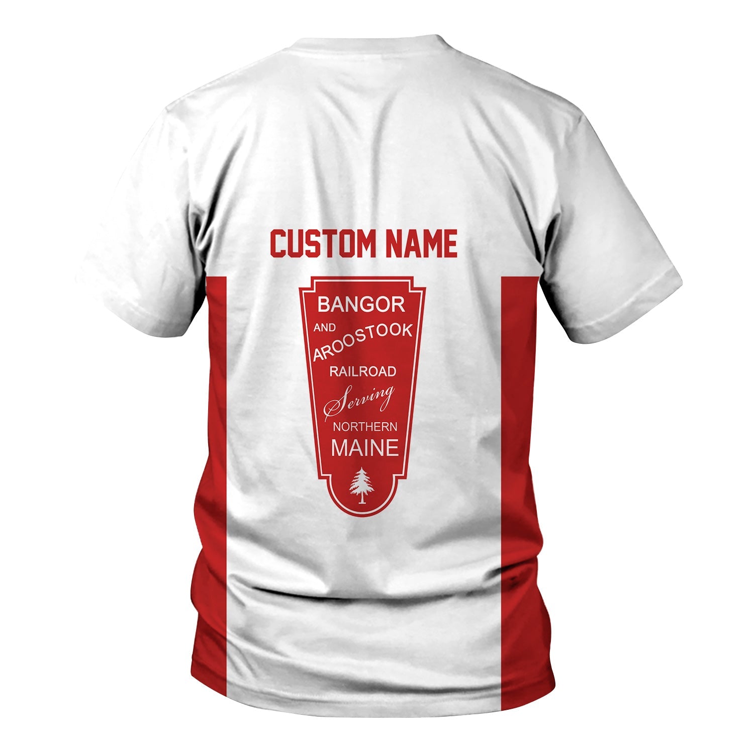 Railspirit Custom Name Bangor And Aroostook Railroad T Shirt Yes I Need All Those Train Printed Shirt