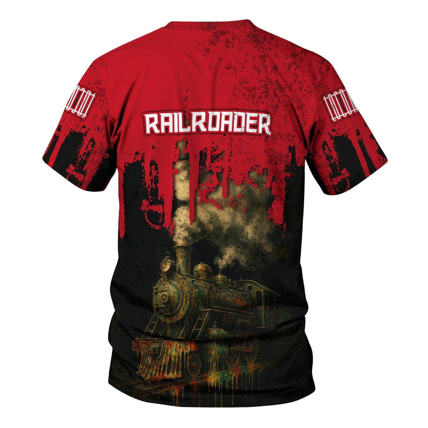 Railspirit Personalized Green Bay & Western Railroad T-Shirt Vintage Train Art Style Shirt For Locomotive Fans