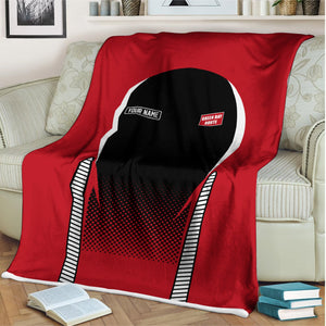 Railspirit Personalized Green Bay & Western Railroad Blanket Train Blanket Gift Idea For Train Lover