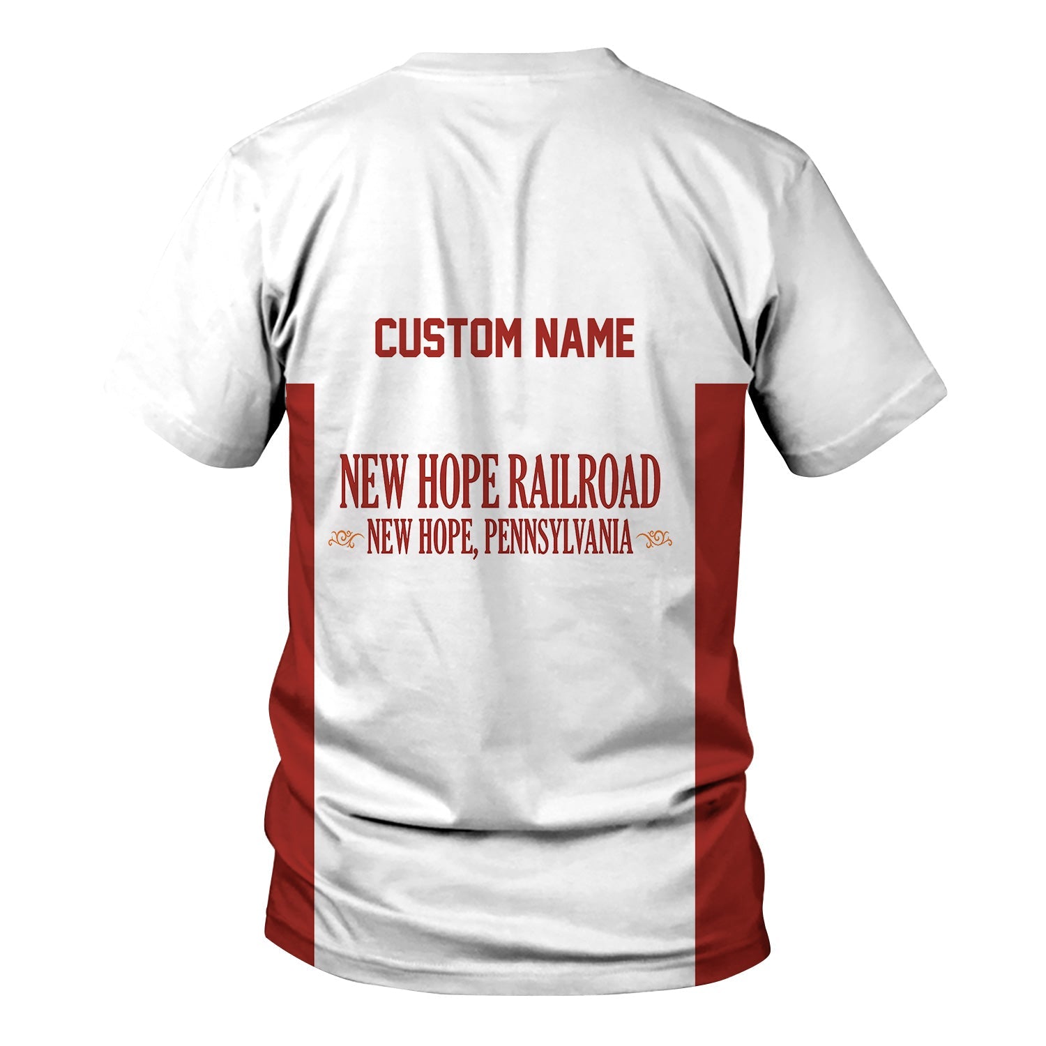 Railspirit Custom Name New Hope Railroad T Shirt Yes I Need All Those Train Printed Shirt