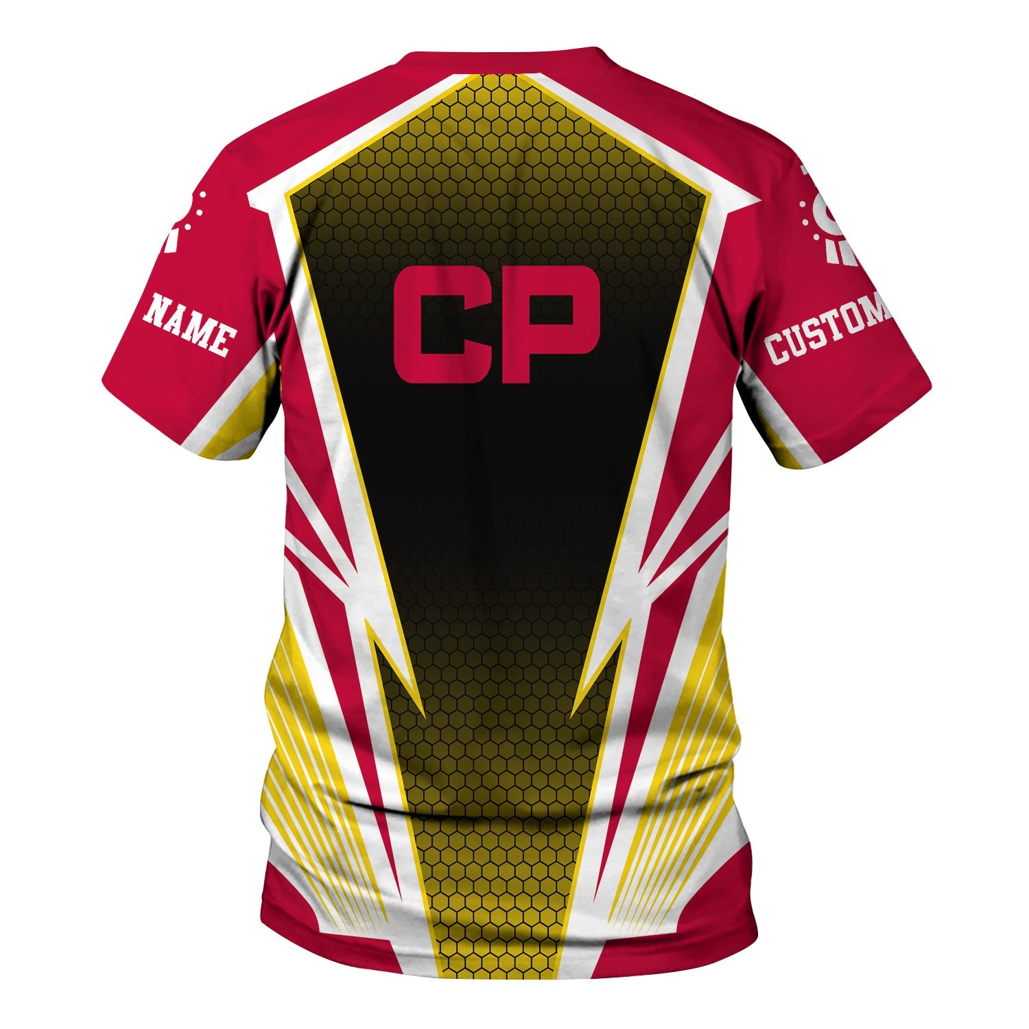 Railspirit Personalized Canadian Pacific Railroad T-Shirt Lightning Graphic Style Shirt Gift Idea For Train Lover