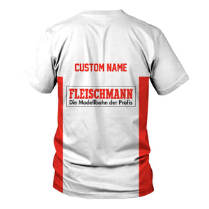 Railspirit Custom Name Fleischmann And Western Railroad T Shirt Yes I Need All Those Train Printed Shirt
