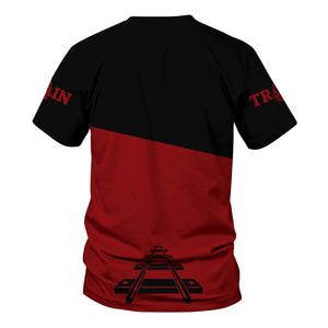 Railspirit Personalized Western Maryland Railway T Shirt One Track Mind Unisex Train Shirt Gift Idea For Train Lover