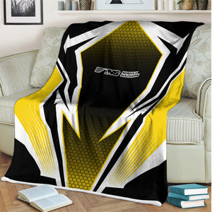 Railspirit Norfolk Southern Railway Blanket Lightning Graphic Style Blanket Gift Idea For Train Lover