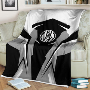 Railspirit Personalized Norfolk and Western Railway Blanket N&W Strong Line Train Blanket Gift Idea For Train Lover