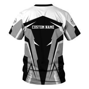 Railspirit Personalized Norfolk and Western Railway T Shirt N&WStrong Line Style Train Unisex Shirt All Over Print