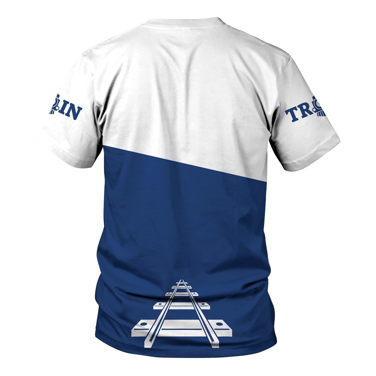 Railspirit Personalized Duluth, Winnipeg and Pacific Railway T Shirt One Track Mind Unisex Train Shirt Gift Idea For Train Lover