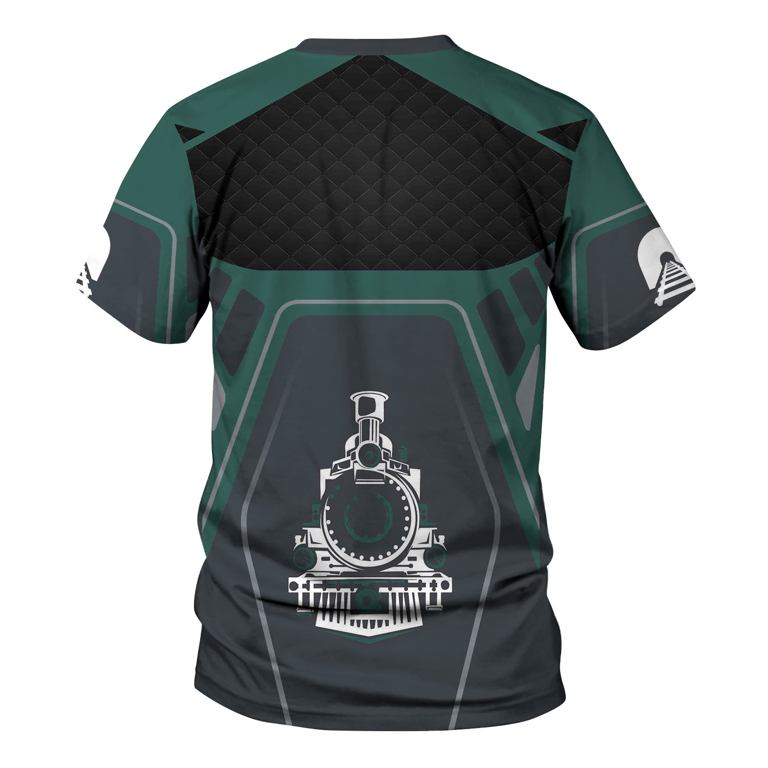 Railspirit Personalized Southern Railway U.S T-Shirt Steam Locomotive Engine Graphic SOU Train Shirt All Over Print