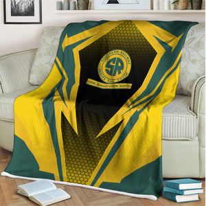 Railspirit Southern Railway U.S Blanket Lightning Graphic Style SOU Blanket Gift Idea For Train Lover