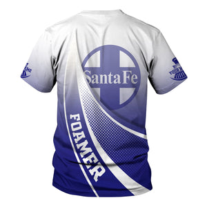 Railspirit Personalized Santa Fe Railway T-Shirt Railway-Themed Style Atchison, Topeka and Santa Fe Railway Shirt Gift Idea For Trainspotter