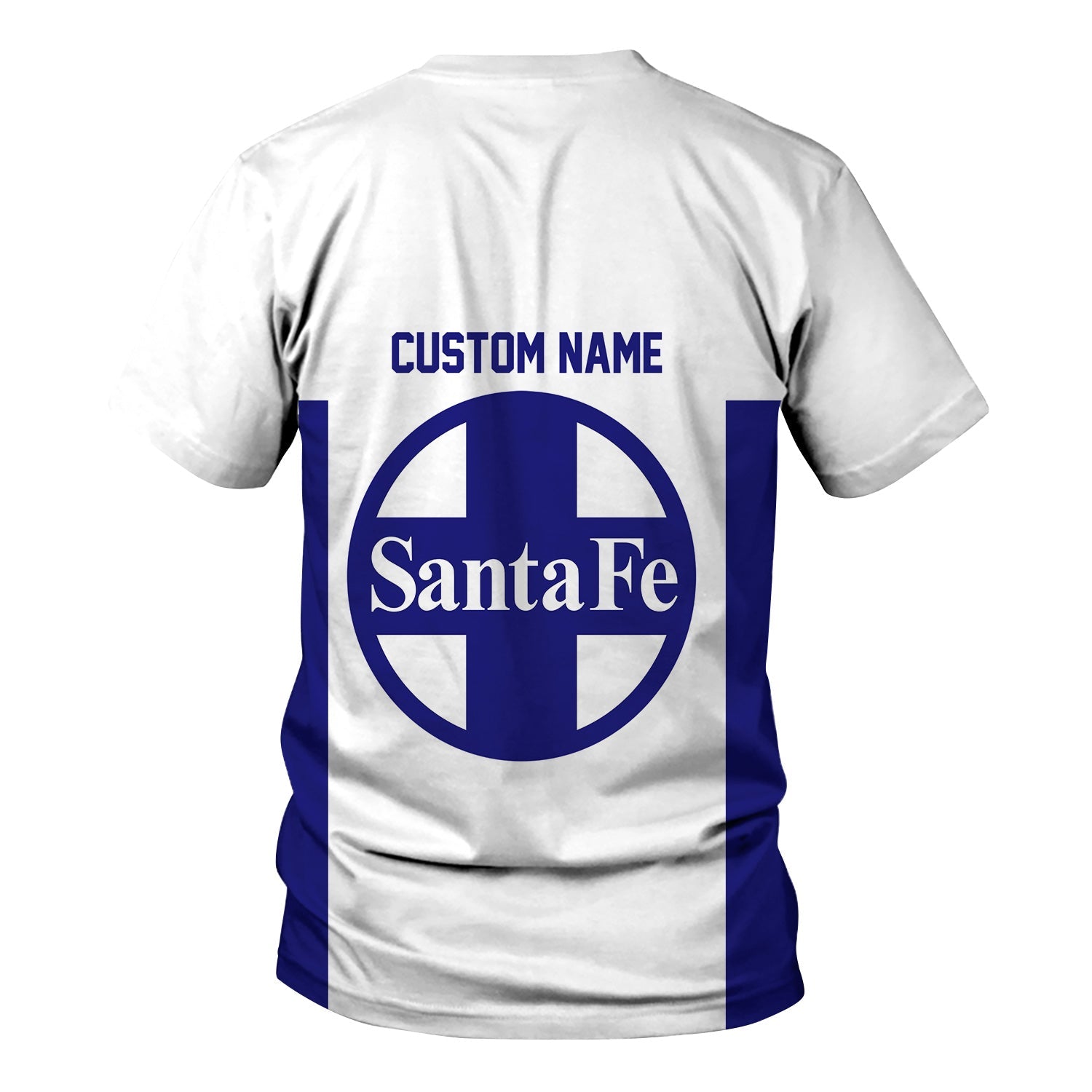 Railspirit Custom Name Santa Fe Railway T Shirt Yes I Need All Those Train Atchison, Topeka and Santa Fe Railway Printed Shirt
