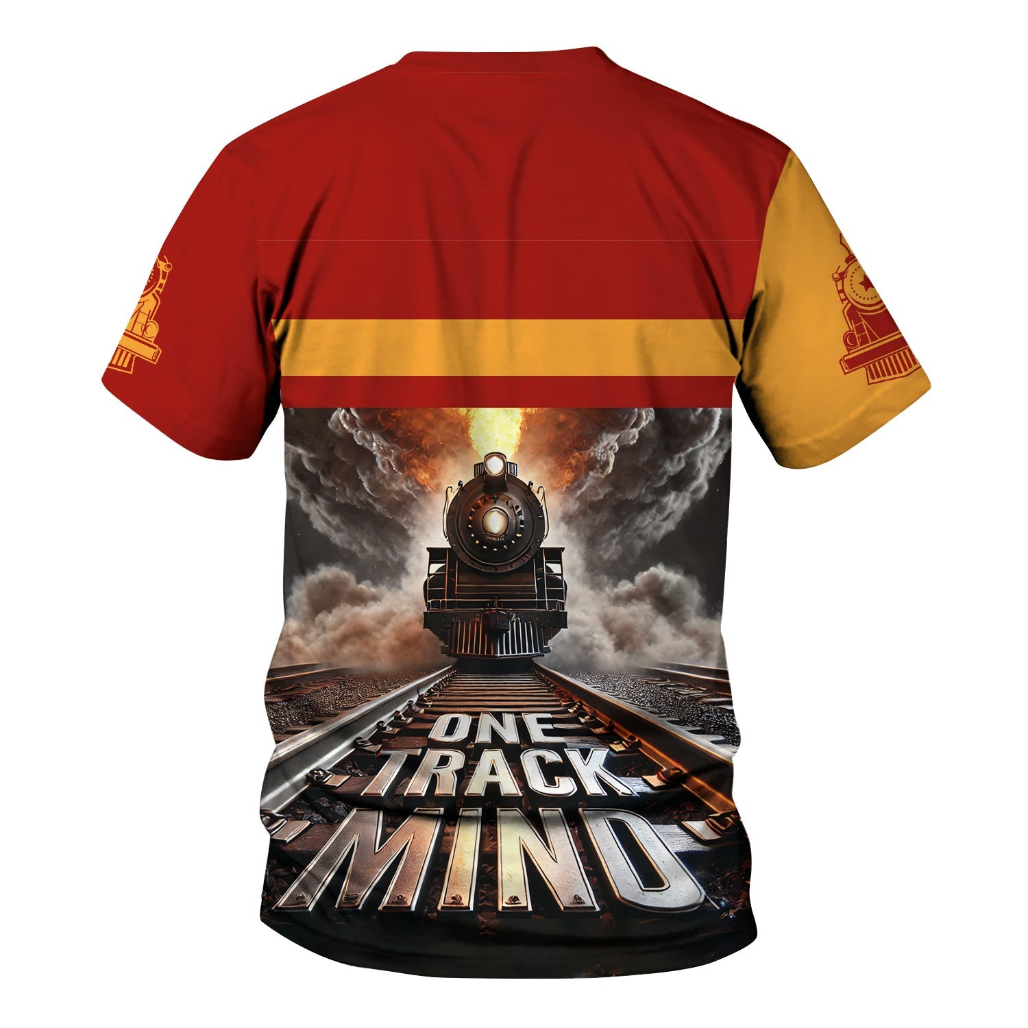 Railspirit Personalized Chicago South Shore and South Bend Railroad T Shirt One Track Mind Train Printed Shirt