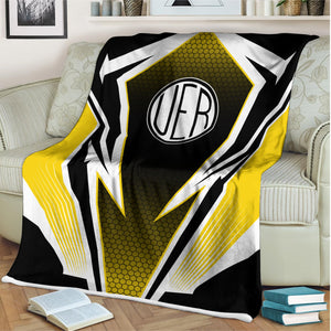 Railspirit Union Electric Railway Blanket Lightning Graphic Style Blanket Gift Idea For Train Lover