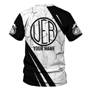 Railspirit Personalized Union Electric Railway T-Shirt Crackle Texture Style Shirt For Trackhead