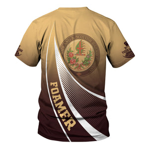 Railspirit Personalized London, Midland and Scottish Railway T-Shirt Railway-Themed Style Shirt Gift Idea For Trainspotter