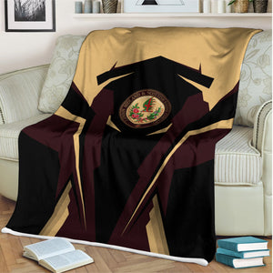 Railspirit Personalized London, Midland and Scottish Railway Blanket Strong Line Train Blanket Gift Idea For Train Lover