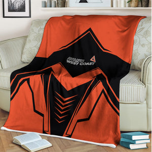 Railspirit Avanti West Coast Blanket Railway Trainspotter Style Blanket Gift Idea For Foamers