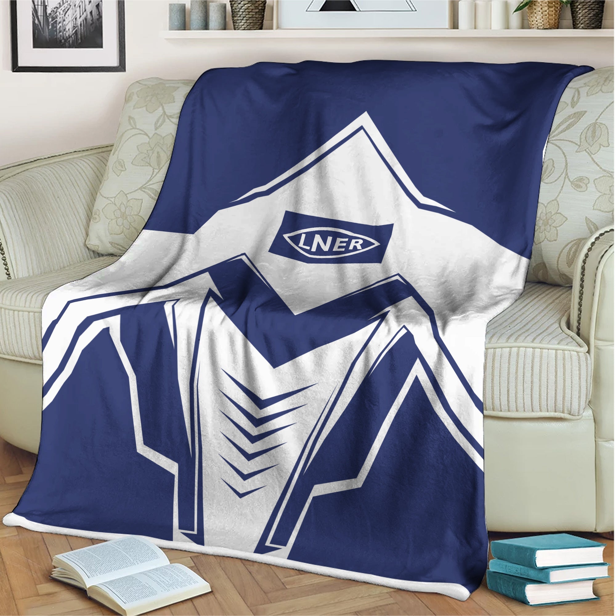 Railspirit London and North Eastern Railway Blanket Railway Trainspotter Style Blanket Gift Idea For Foamers