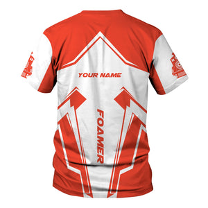 Railspirit Personalized British Railway T-Shirt Railway Trainspotter Style Shirt Gift Idea For Foamers