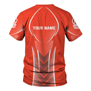 Railspirit Personalized British Railway T-Shirt Striking Line Style Train Shirt For Locomotive Lovers