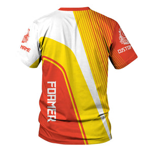 Railspirit Personalized British Railway T-Shirt Vibrant Striking Style Shirt For Rail Enthusiasts